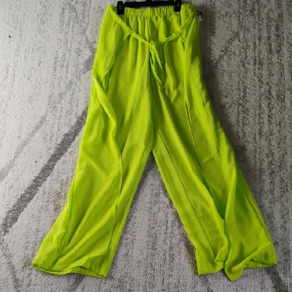 Lime Green Women's Pants